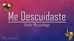 beber-musicologo-me-descuidaste-cover-image
