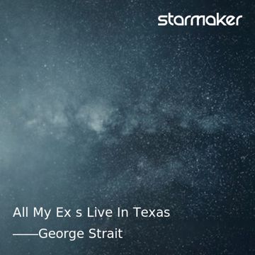 All My Ex's Live In Texas-cover