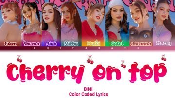 CHERRY ON TOP - BINI KARAOKE (ATOM)-cover