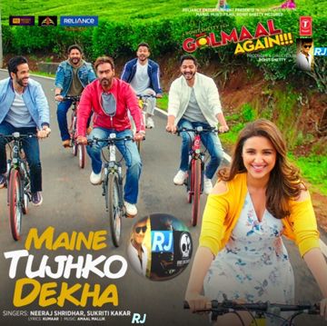 Maine Tujhko Dekha (Golmaal Again)-cover