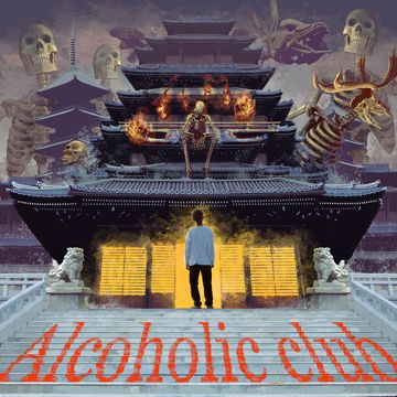 Alcoholic club-cover
