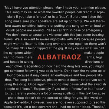 Albatraoz-cover