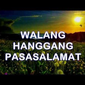 WALANG HANGGANG PASASALAMAT-cover