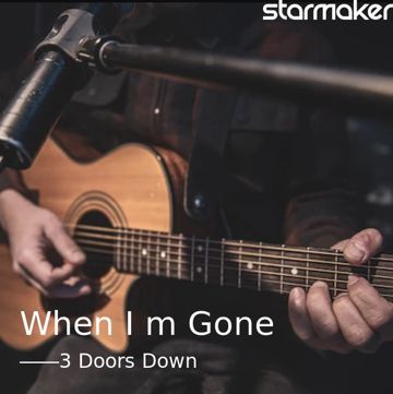 When I'm Gone-cover