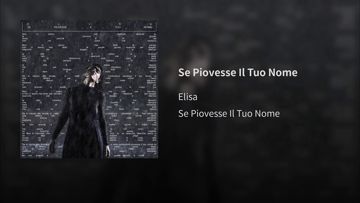 Se piovesse il tuo nome-cover
