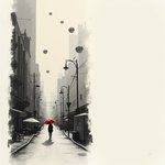 春风吹过的街