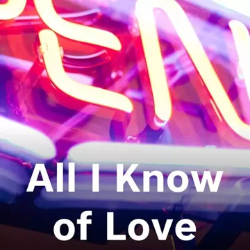 All I Know of Love-cover