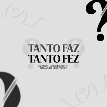 Tanto Faz, Tanto Fez-cover