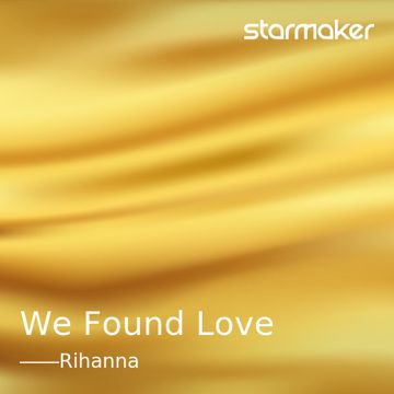 We Found Love-cover