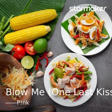 Blow Me (One Last Kiss)-cover