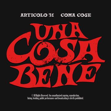 UNA COSA BENE (feat. Coma_Cose)-cover