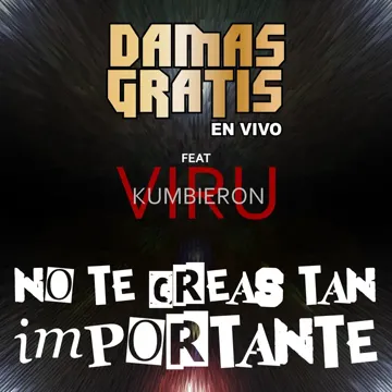 No Te Creas Tan Importante (En Vivo)-cover