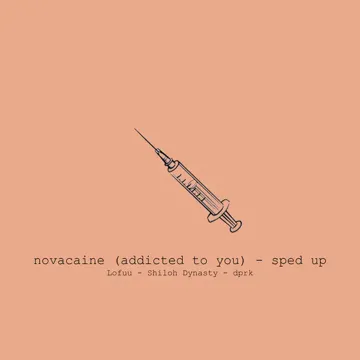 novacaine (addicted to you) (sped up)-cover