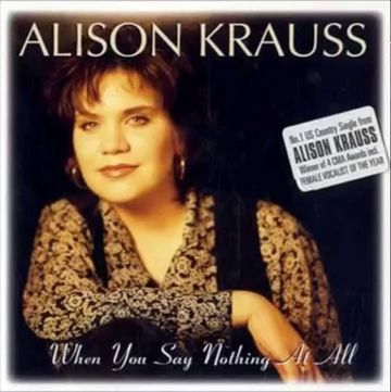 When You Say Nothing At All -cover