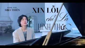 Xin Lỗi Chỉ Là Hình Thức-cover