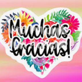 Muchas Gracias