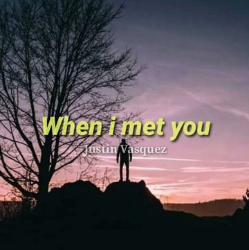 When I Met You (Acoustic Version)-cover