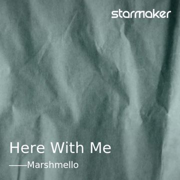 Here With Me-cover