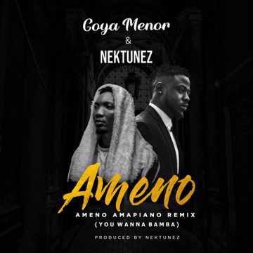 Ameno Amapiano Remix (You Wanna Bamba)-cover