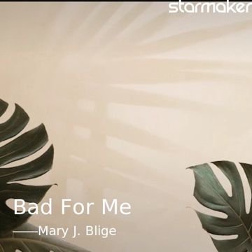 Bad For Me-cover