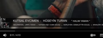 HALİM YAMAN-KUTSAL EVCİMEN HÜSEYİN TURAN