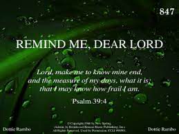 Remind Me Dear Lord-cover