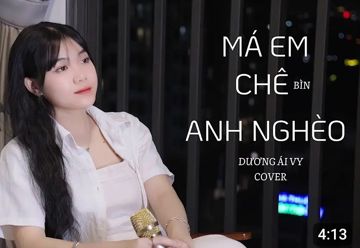 Má em chê anh nghèo -cover