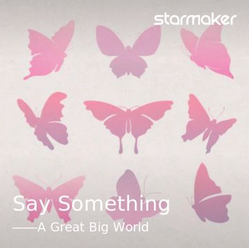 Say Something-cover
