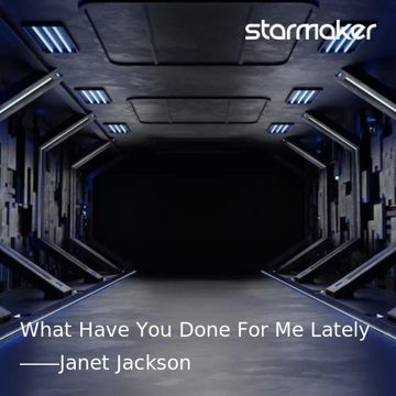 What Have You Done For Me Lately-cover
