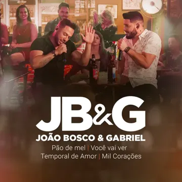 Pão de Mel / Você Vai Ver / Temporal de Amor / Mil Corações (Ao Vivo)-cover