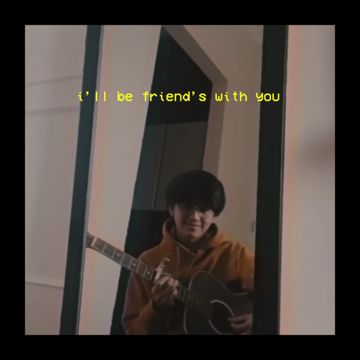 i'll be friends with you (phone recorded)-cover