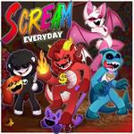 Scream Everyday! (Nightmare Critters Song) (feat. Jelzyart & ivi)-cover