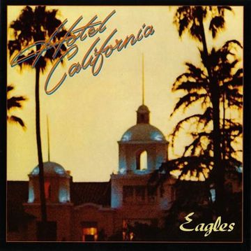 Hotel California (METAL COVER)-cover