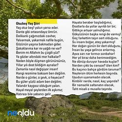 Desem ki   / GöLgeLik Makamında Şiirler