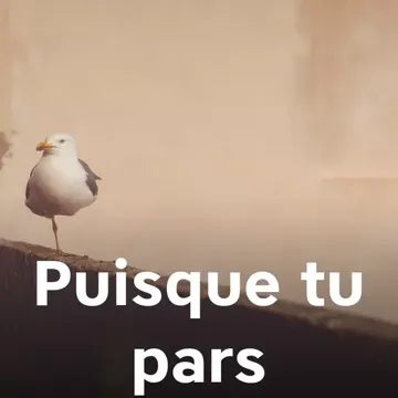 Puisque tu pars-cover