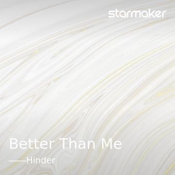 Better Than Me-cover