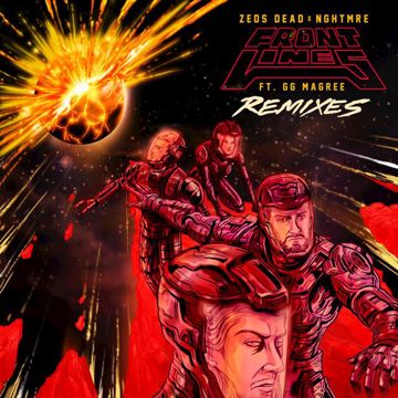 Frontlines(Crankdat Remix)-cover