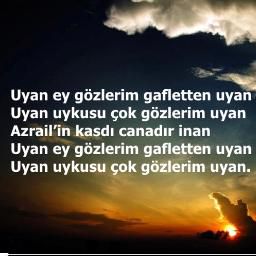 Uyan Ey Gözlerim Gafletten Uyan-cover