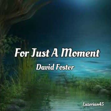 Just For A Moment-cover