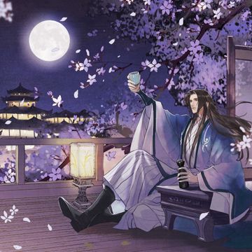 剑落杯中月-cover