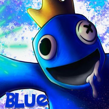 BLUE (Rainbow Friends)-cover