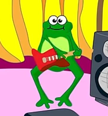 Küçük kurbağa rock - Müzikal Family -cover