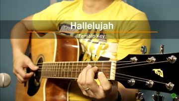 Hallelujah  - Female Key (Acoustic francais) Acoustic Lounge-cover