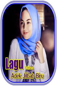 Adek Berjilbab Biru-cover