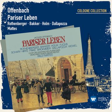 Offenbach: Pariser Leben, Akt I: Finale I "In Paris, da finden sich die Leute - Bin Brasilianer - Paris, Paris, Paris - Dieses Brausen"