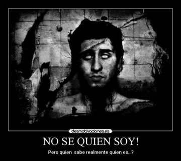 No sé quién soy-cover