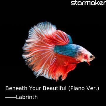 Beneath Your Beautiful (Piano Ver.)-cover
