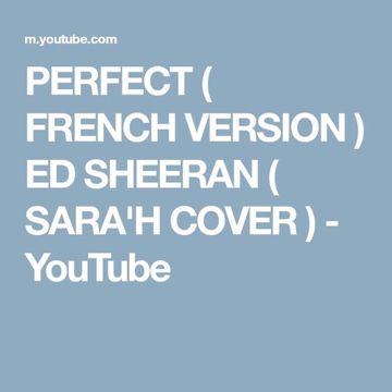 Perfect (Ed Sheeran Cover)-cover