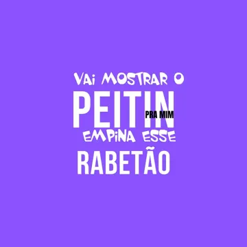 Vai Mostra o Peitin pra Mim, Empina Esse Rabetão-cover