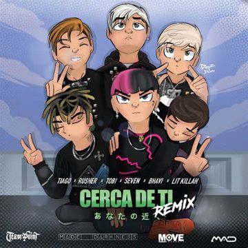 Cerca De Ti (Remix)-cover